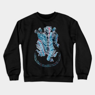 Thailand Hanuman - Figure Of Spiritual Good Fortune Crewneck Sweatshirt